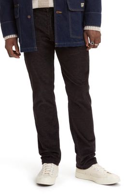 levi's 511&trade; Slim Fit Corduroy Pants in Black Agate S 14W Cord
