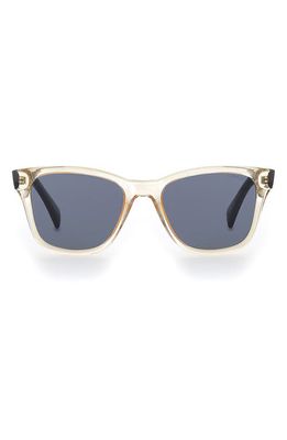 levi's 53mm Mirrored Square Lenses in Yellow/Grey