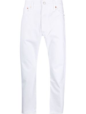 Levi's 551Z straight-leg crop jeans - White