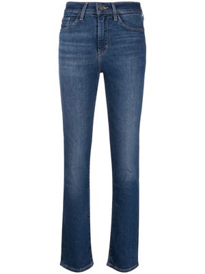 Levi's 724 high-rise straight-leg jeans - Blue