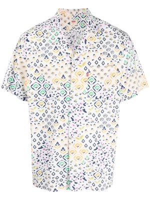 Levi's abstract-print short-sleeve shirt - White