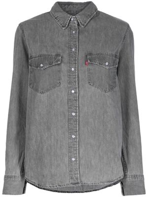 Levi's acid-wash denim shirt - Grey