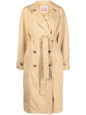 Levi's belted-waist trench coat - Neutrals