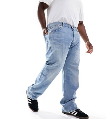 Levi's Big & Tall 501 original straight fit jeans in blue