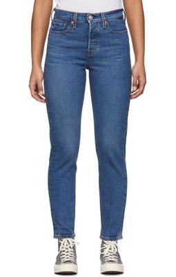 Levi's Blue Wedgie Icon Fit Jeans