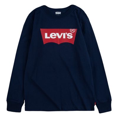 LEVI'S Boys Long Sleeve Batwing T-Shirt in Prince Blue