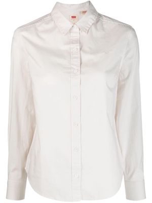 Levi's button-up cotton shirt - Neutrals