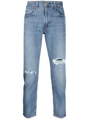 Levi's distressed cropped jeans - Blue