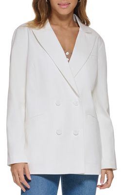 levi's Double Breasted Blazer in White