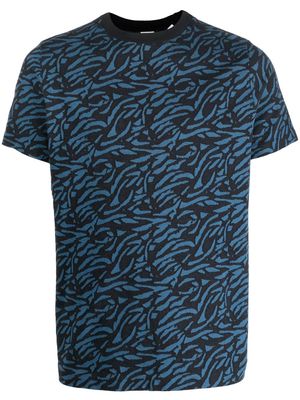Levi's graphic-pattern cotton T-shirt - Blue