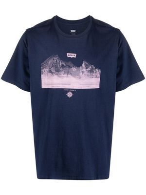 Levi's graphic-print cotton T-shirt - Blue