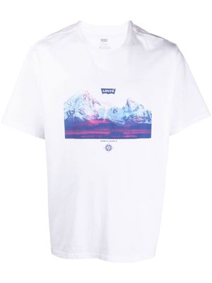 Levi's graphic-print cotton T-shirt - White