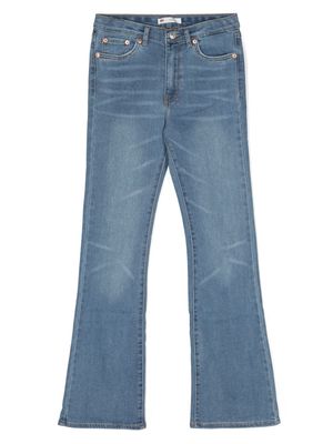 Levi's Kids 726 high-rise flared jeans - Blue