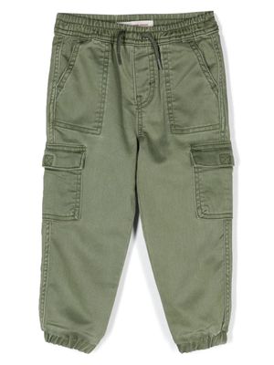 Levi's Kids cargo cotton-blend trousers - Green
