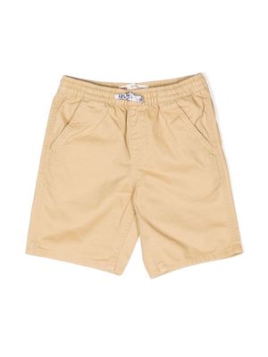 Levi's Kids cotton knee-length shorts - Brown