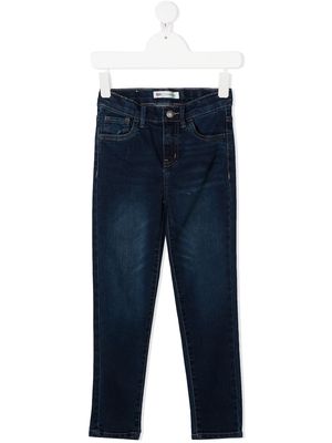 Levi's Kids faded slim-fit jeans - Blue
