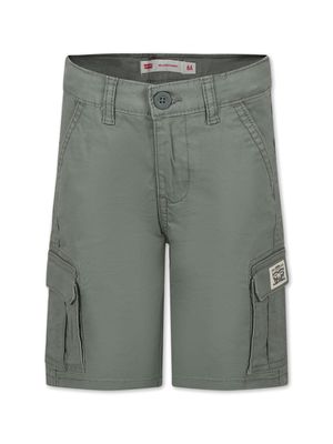 Levi's Kids logo-appliquéd cargo shorts - Green