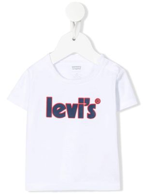 Levi's Kids logo-print short-sleeve T-shirt - White