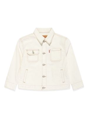 Levi's Kids long-sleeve denim jacket - Neutrals