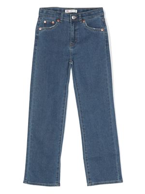 Levi's Kids wide-leg five-pocket jeans - Blue