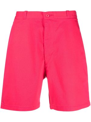 Levi's logo-patch bermuda shorts - Pink