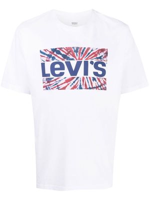 Levi's logo-print detail T-shirt - White