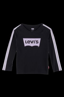 LEVI'S Long Sleeve Graphic T-Shirt in Caviar