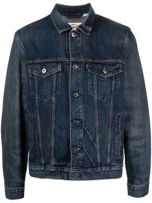 Levi's: Made & Crafted button-up denim jacket - Blue