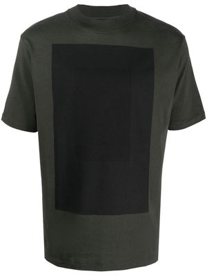 Levi's: Made & Crafted rectangle-print short-sleeve T-shirt - Green