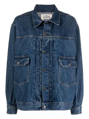 Levi's: Made & Crafted Trucker button-up denim jacket - Blue