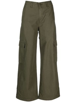 Levi's mid-rise cotton cargo pants - Green