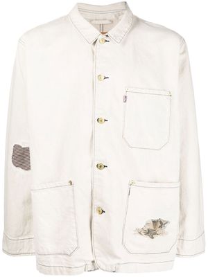 Levi's patchwork vase shirt-jacket - Neutrals