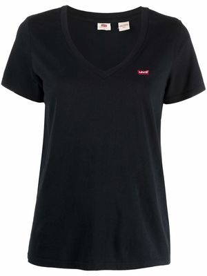 Levi's Perfect V-neck cotton T-shirt - Black
