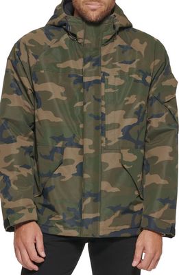 levi's Performance Storm Rain Jacket in Camouflage