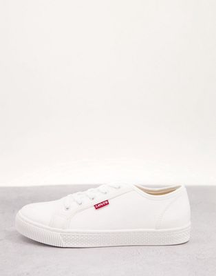 Levi's PU sneakers in white - WHITE