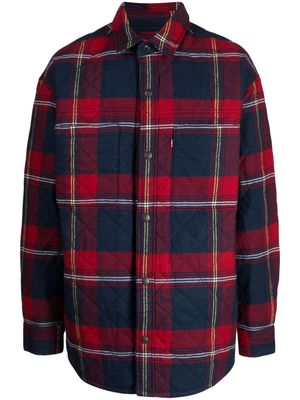Levi's quilted check-print jacket - Multicolour