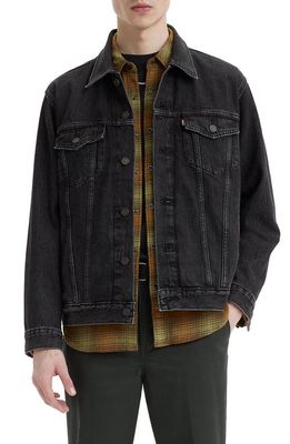 levi's Relaxed Fit Denim Trucker Jacket in Superior