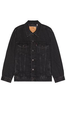 LEVI'S Relaxed Fit Trucker Jacket in Black
