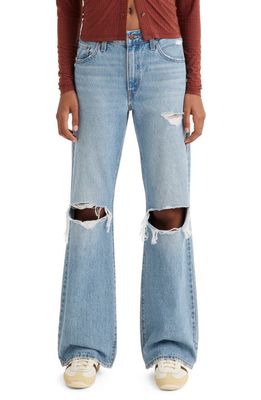 levi's Ripped Baggy Bootcut Jeans in Baggy Boot Flea Market Find