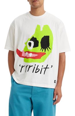 levi's Skate Boxy Graphic T-Shirt in Rribit Green