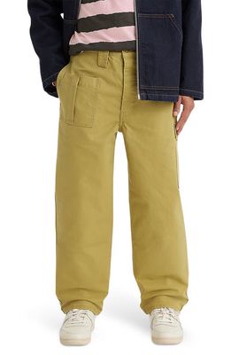 levi's Skate Cotton Blend Utility Pants in Green Moss
