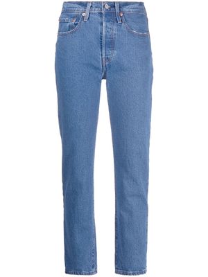Levi's slim straight-leg denim jeans - Blue