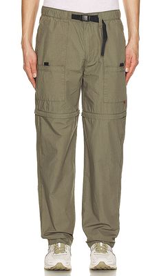 LEVI'S Utility Zip Off Pant in Olive