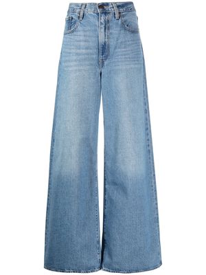 Levi's wide-leg denim jeans - Blue