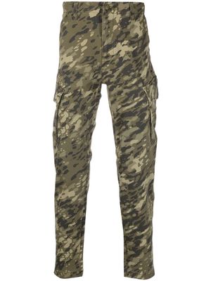 Levi's Xx camouflage-print cargo trousers - Green