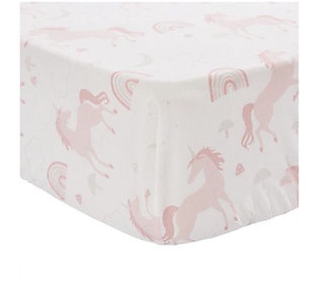 Levtex Baby Colette Unicorn Fitted Crib Sheet