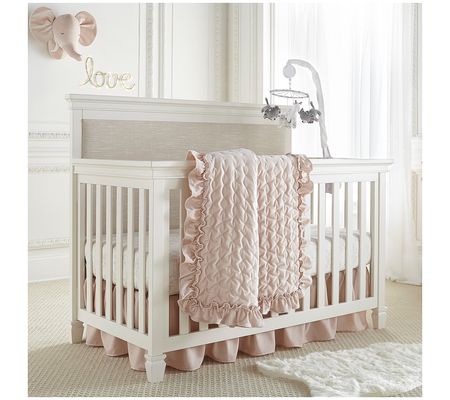 Levtex Baby Heritage Blush 4-Piece Crib Bedding Set