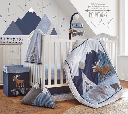 Levtex Baby Trail Mix 4-Piece Crib Bedding Set