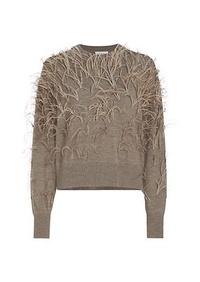 Lexia Wool Feather Sweater