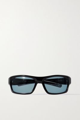 Lexxola - Neo D-frame Acetate Sunglasses - Black